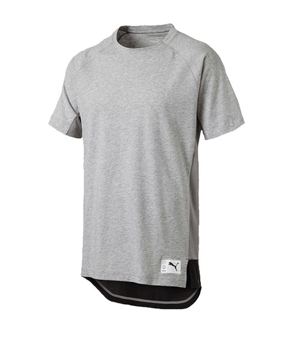 PUMA ftblNXT Casuals Graphic T-Shirt Grau F02 - grau