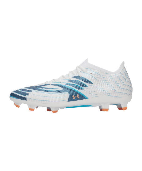 Under Armour Shadow Pro 4 FG Boundless Blue Weiß F100 - weiss