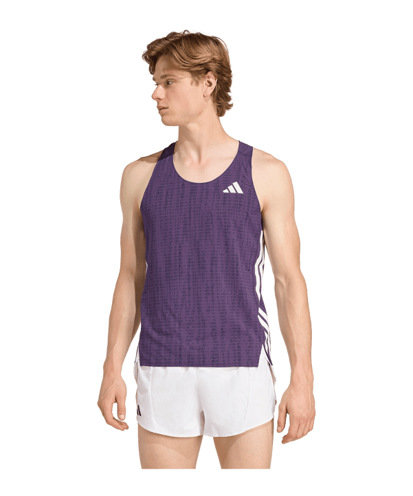 adidas Adizero Running T-Shirt Violet - violet
