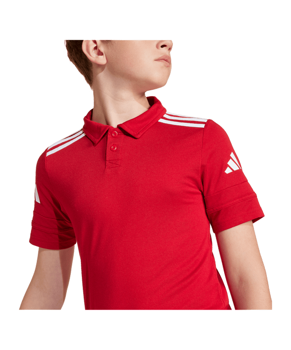 adidas Squadra 25 Polo Kids Rot - rot
