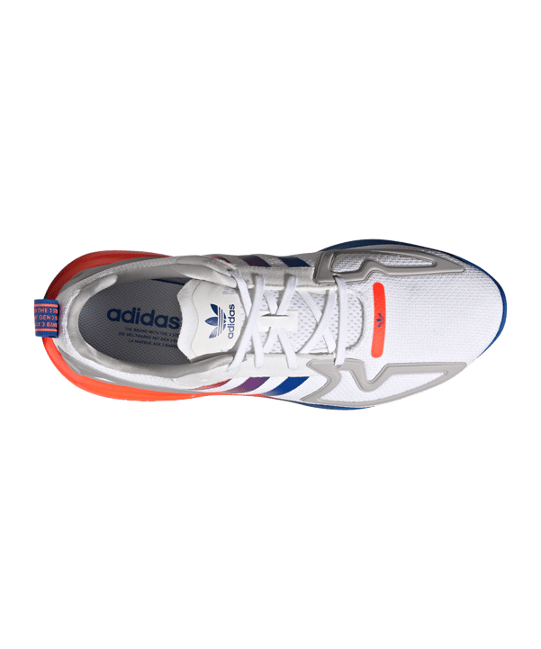 adidas Originals ZX 2K Flux Weiss Schwarz - weiss
