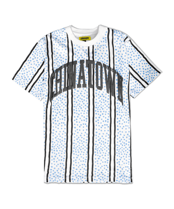 Market Uv Striped T-Shirt Weiss - weiss