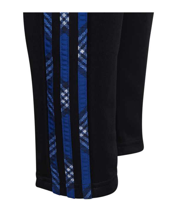 adidas Tiro 7/8 Trainingshose Kids Schwarz Blau - schwarz