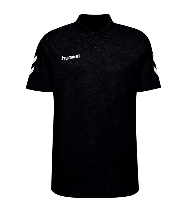 Hummel Cotton Poloshirt Schwarz F2001 - schwarz