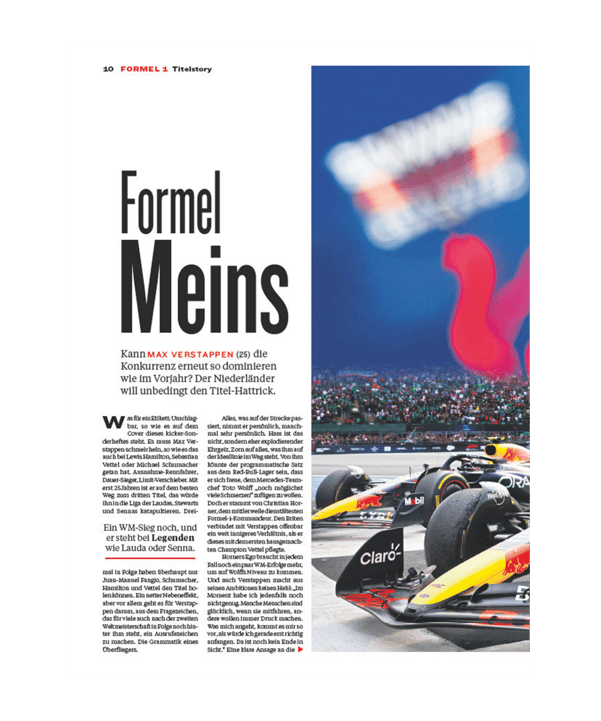 kicker Sonderheft Motorsport 2023 - rot