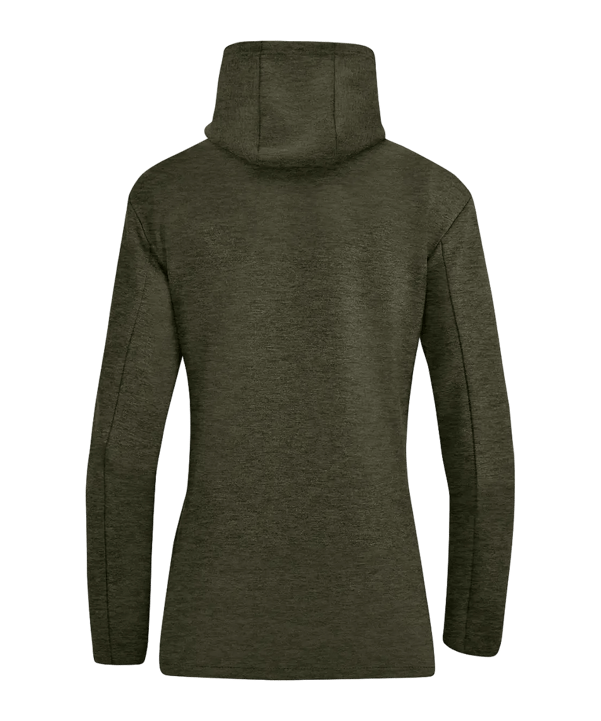 JAKO Premium Basic Hoody Donna Marrone C028 - marrone