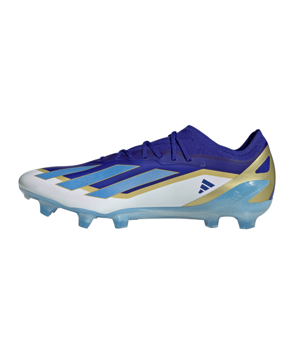 adidas X Crazyfast Elite FG Messi SPARK GEN10S Blau Blau Weiss - blau
