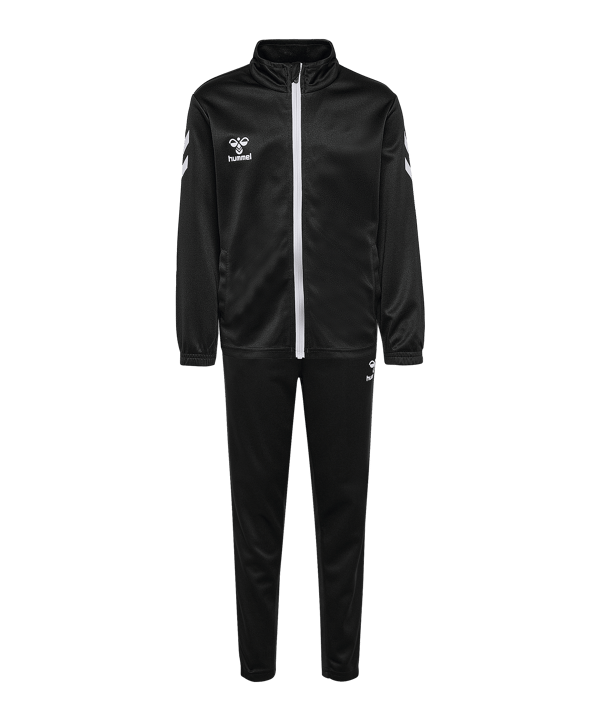 Hummel hmlLOGO Trainingsanzug Kids Schwarz F2001 - schwarz