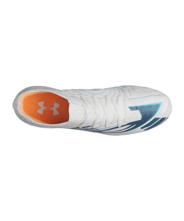 Under Armour Shadow Elite 4 Mach FG Boundless Blue Wit K100 - wit