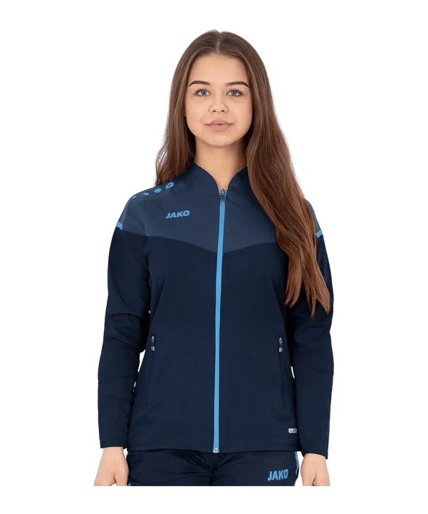 JAKO Champ 2.0 Presentatiejas Dames Blauw K095 - blauw