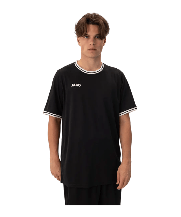 JAKO Center 2.0 Shooting Shirt Schwarz Weiss F08 - schwarz