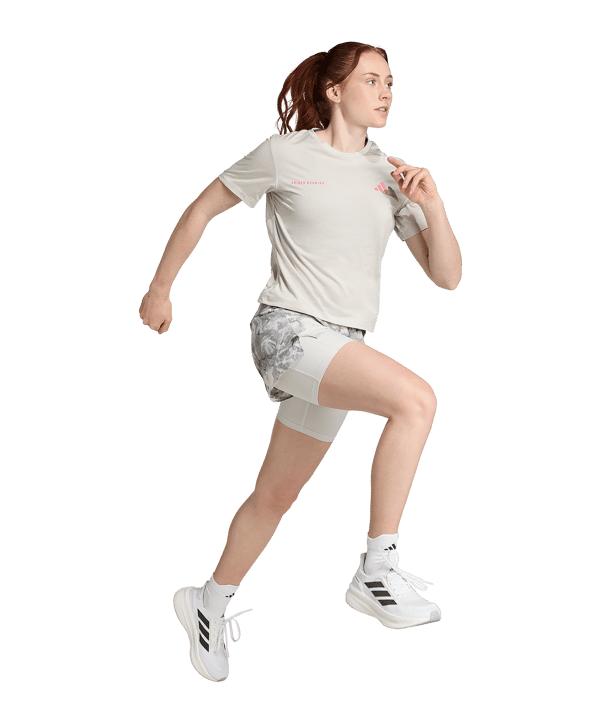 adidas Own the Run T-shirt Donna Grigio - grigio