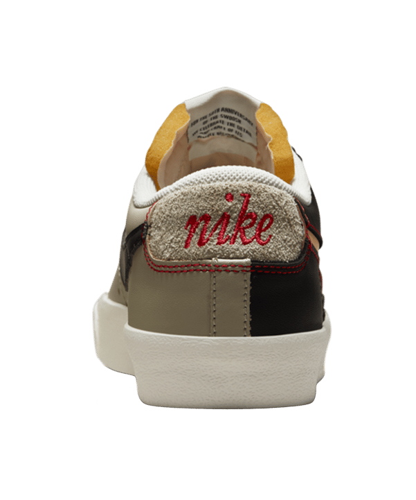 Nike Blazer Low Schwarz Beige Gold F001 - schwarz