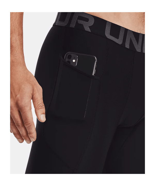 Under Armour Baselayer HG Leggings Schwarz F001 - schwarz
