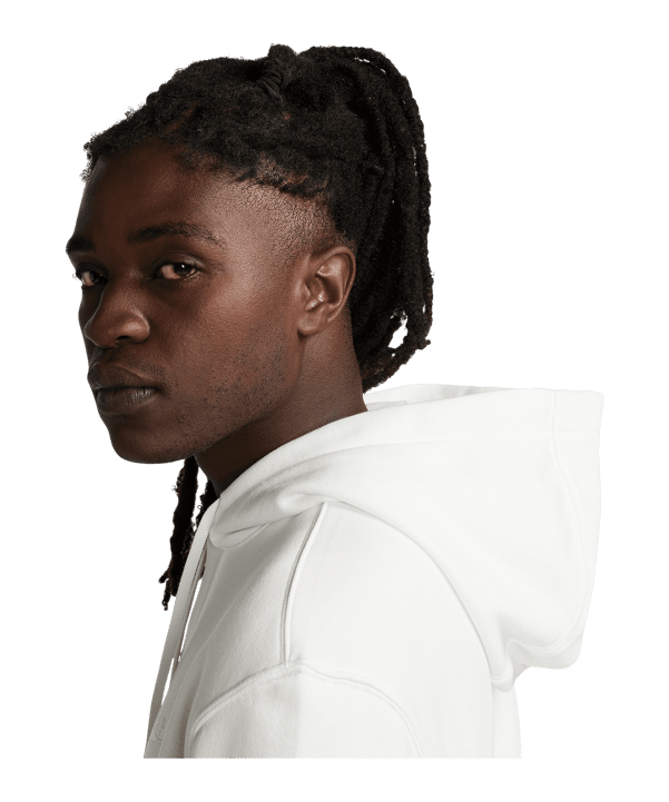 Nike Club Fleece Hoody Weiss F134 - weiss