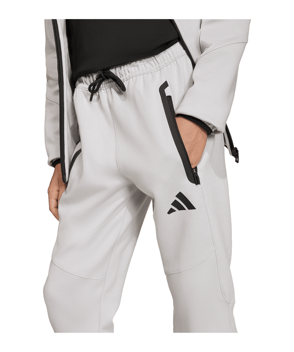 adidas Tiro Travel Jogginghose Kids Grau - grau