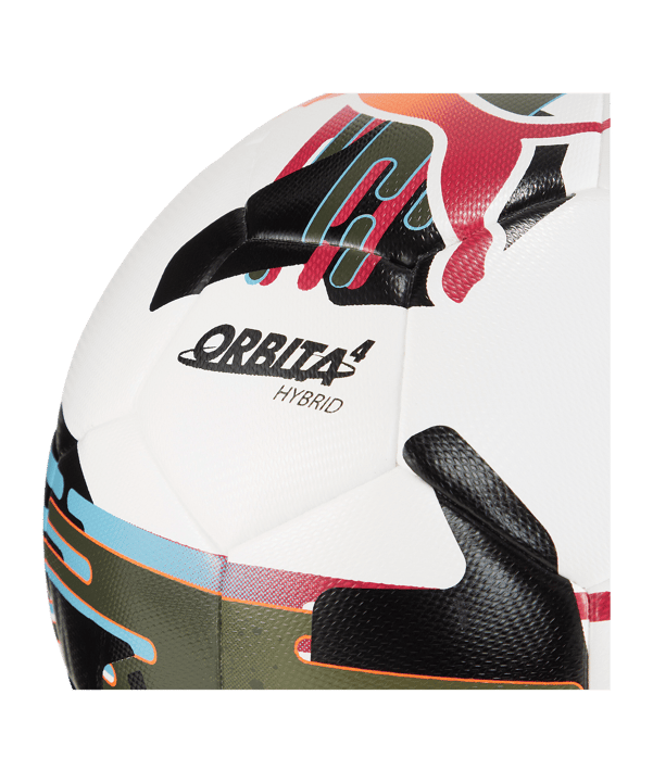 PUMA Orbita 4 HYB Trainingsball Weiss F01 - weiss