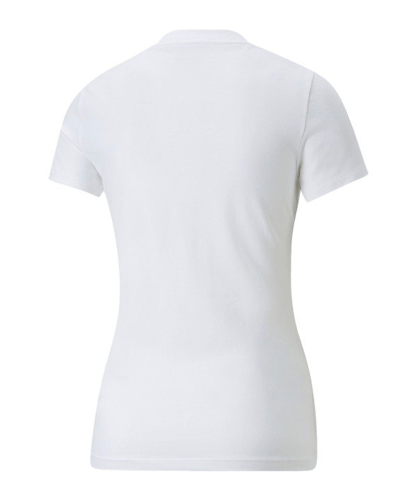 PUMA Classics Slim T-Shirt Damen Weiss F02 - weiss