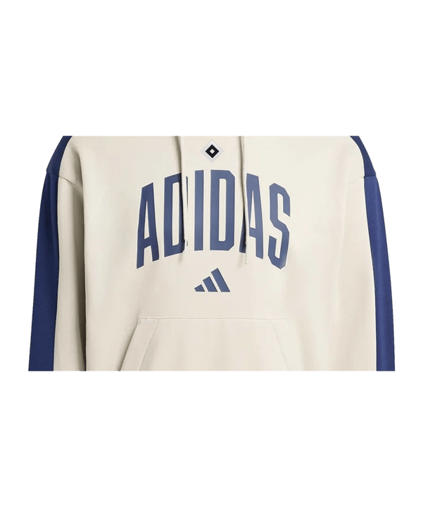 adidas Hamburger SV Kitt Hoody Grigio - grigio