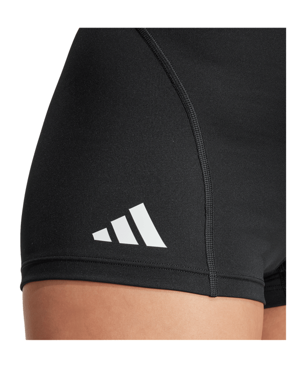 adidas Adizero Essentials Laufshort Damen Schwarz - schwarz