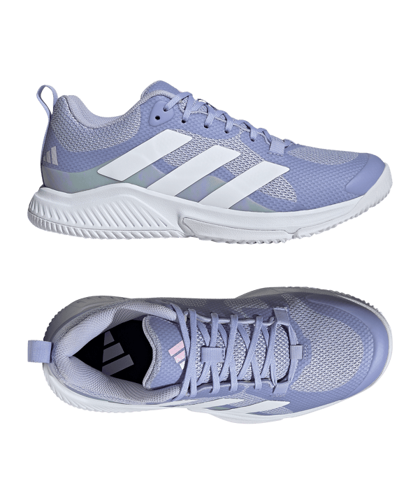 adidas Court Team 2.0 Damen Lila - lila