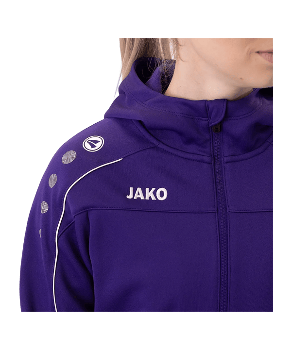 JAKO Classico Veste à capuche Femmes Violet C10 - violet