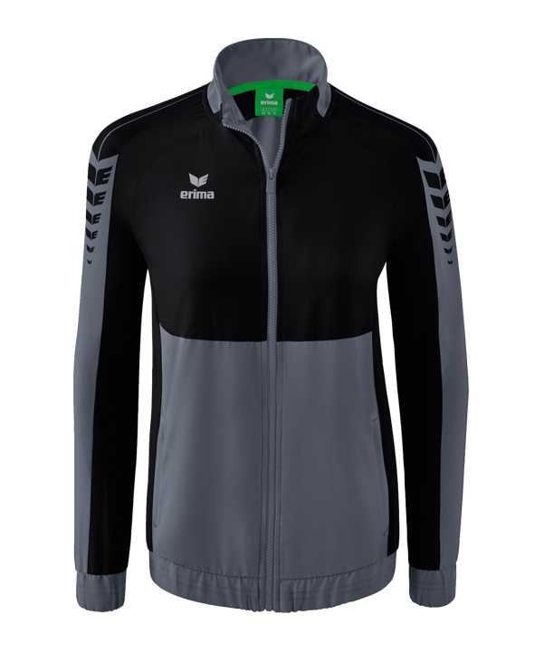 Erima Six Wings Präsentationsjacke Damen Grau - grau