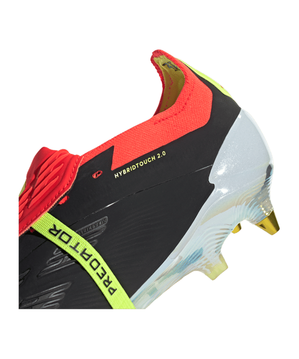 adidas Predator Elite FT SG Solar Energy Schwarz Weiss Rot - schwarz