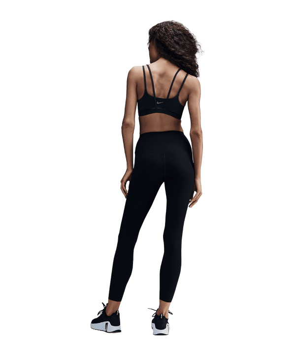 Nike Alate Trace Sport-BH Damen Schwarz F010