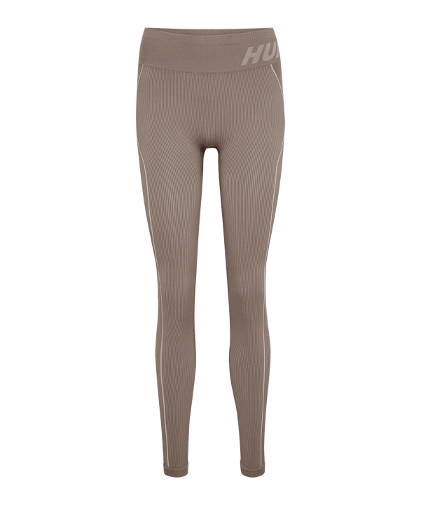 Hummel Te Christel Seamless Mid Waist Leggings Damen Grau F2120 - grau