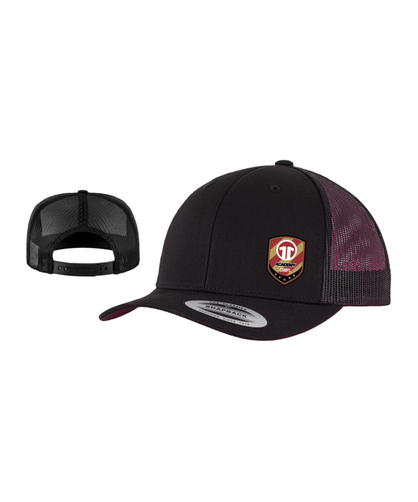 11ts Academy Trucker Cap Schwarz - schwarz