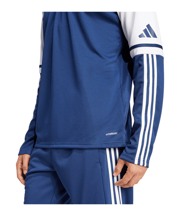 adidas Squadra 25 HalfZip Sweatshirt Blau - blau