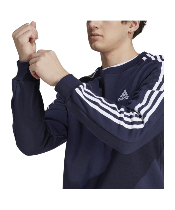 adidas Essentials Fleece Sweatshirt Blau - blau