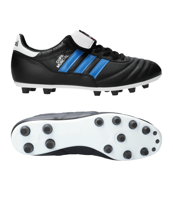 adidas Copa Mundial FG Blue Stripes Schwarz - schwarz