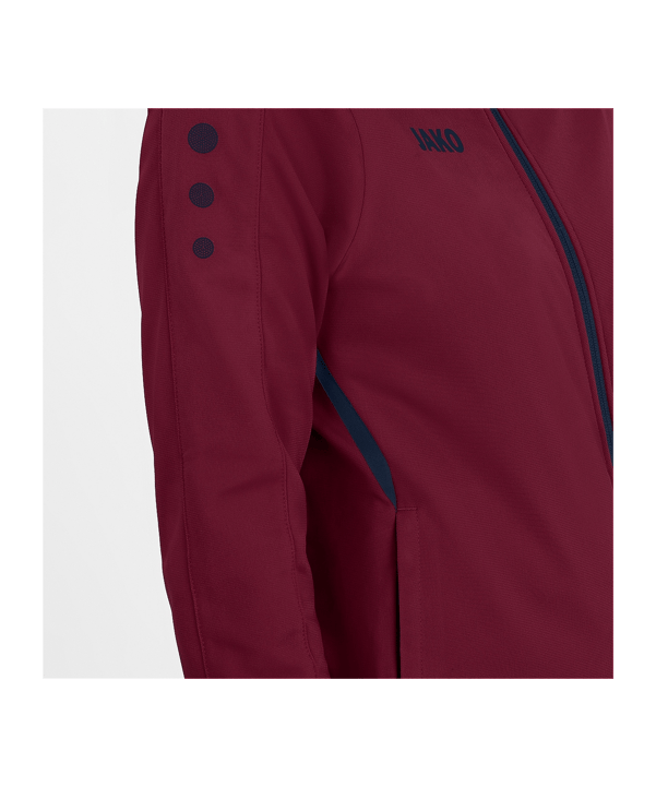 JAKO Challenge Polyesterjacke Damen Rot Blau F132 - rot