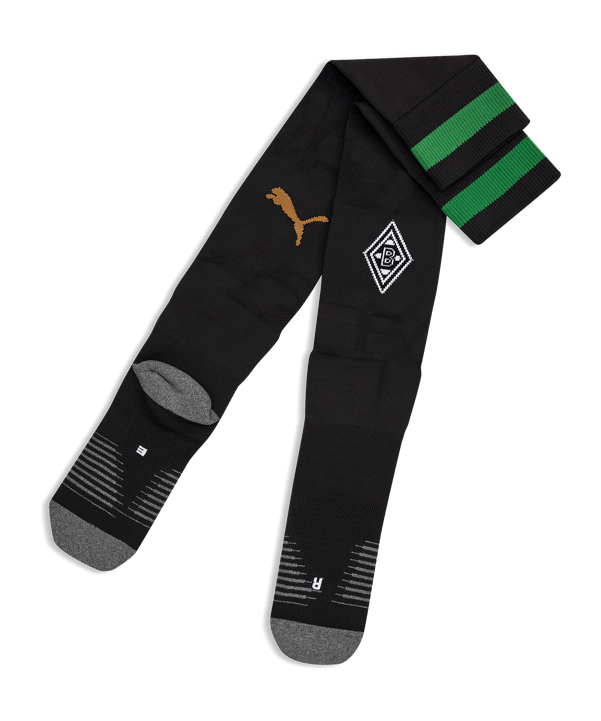 PUMA Borussia Mönchengladbach Strumpfstutzen Away 2026/2027 Schwarz F02 - schwarz