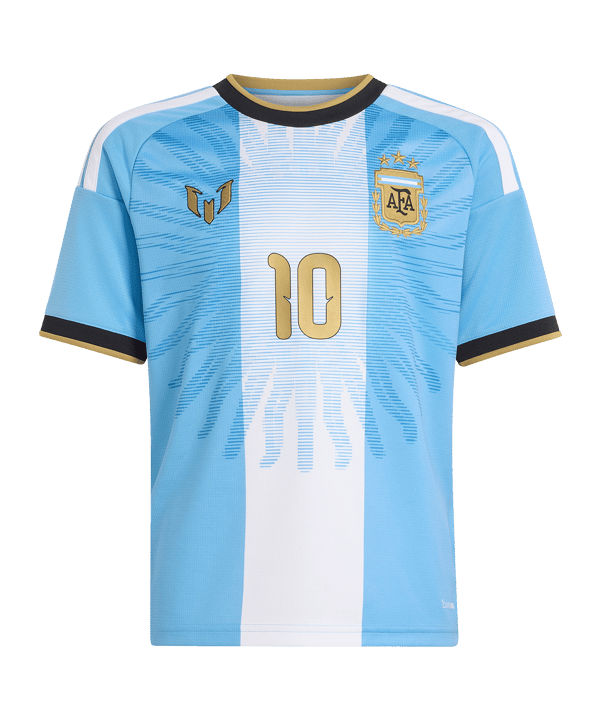 adidas Argentina Messi 10 Maglietta 2026 Bambini Blu - blu