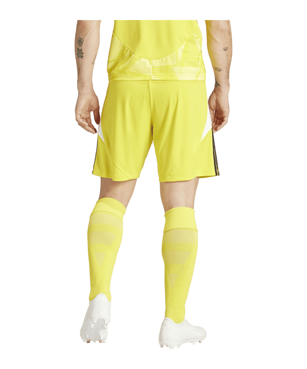 adidas Tiro 24 Short Gelb Weiss - gelb