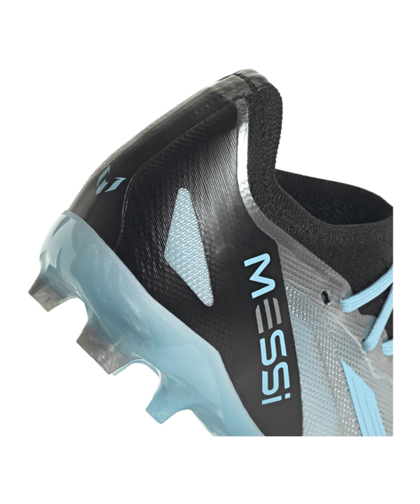 adidas X Crazyfast.1 FG Messi Infinito Kids Silber Blau Schwarz - silber