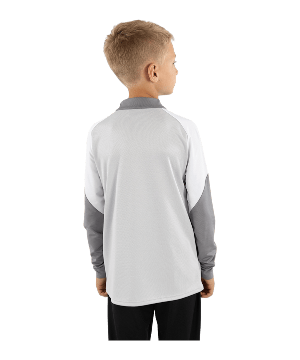 JAKO Dynamic Ziptop Sweatshirt Kids Grau F837 - grau