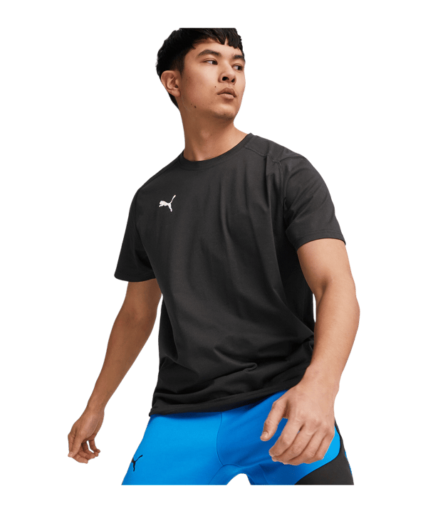 PUMA Hoops Team Drycell T-Shirt Schwarz F01 - schwarz