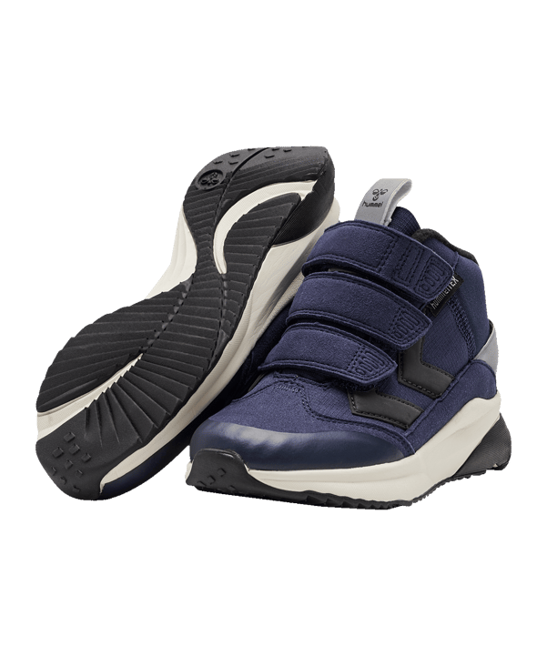 Hummel Reach Zero Mid Sneaker Kids Schwarz F1009 - schwarz