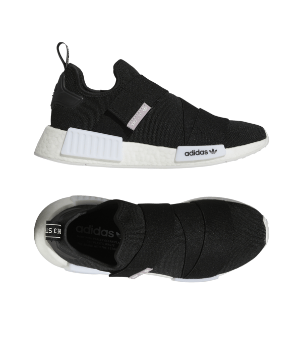 adidas Originals NMD_R1 Damen Schwarz Weiss - schwarz