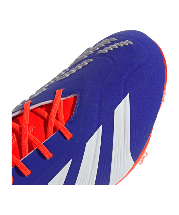 adidas Predator Elite FG Advancement Kids Blau Weiss - blau