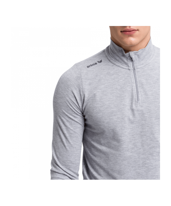 Erima Active Wear HalfZip Sweatshirt Grau F002 - grau