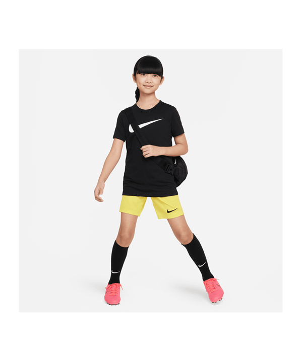 Nike Park 20 Swoosh T-Shirt Kids Schwarz F010 - schwarz