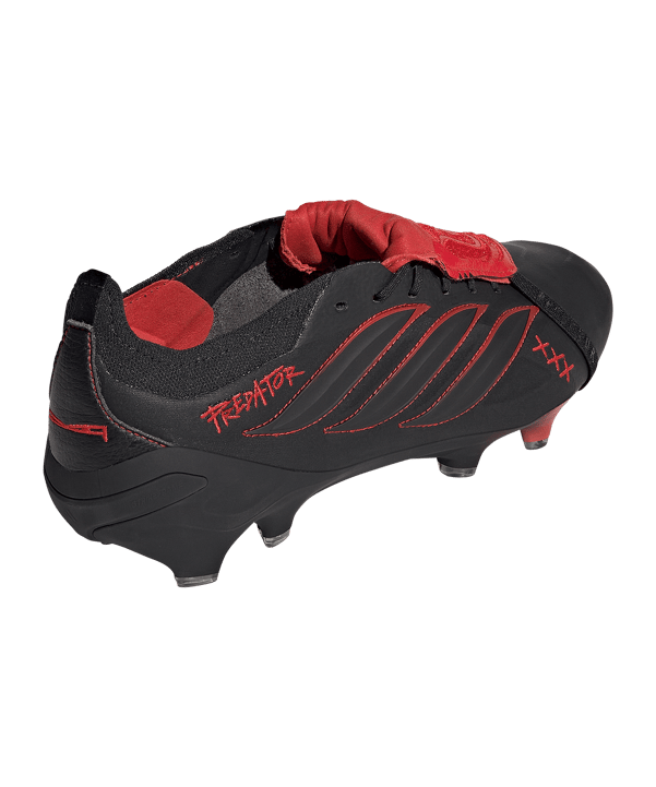 adidas Predator Elite FG Leather Tech Nero - nero