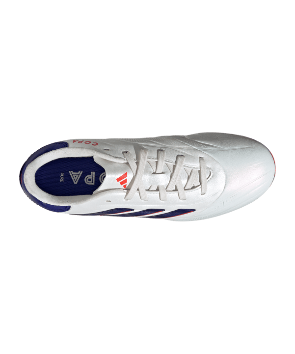 adidas COPA Pure 2 Elite FG Advancement Kids Weiss Blau - weiss