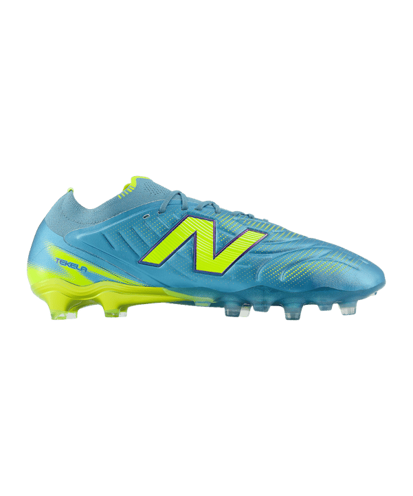 New Balance Tekela Elite Low Laced V5 FG Main Bleu - bleu