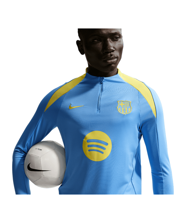 Nike FC Barcelona Strike Drill Top Sweatshirt Blau F413